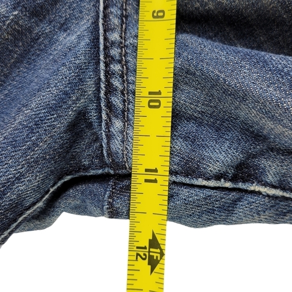 Rock & Republic Jeans Men Size 36 36X31 Relaxed Straight Leg Distressed Cotton - Picture 14 of 15